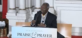 Deeper Life Pastor, William Kumuyi, Leads Prayer at Donald Trump’s Inauguration as 47th US President