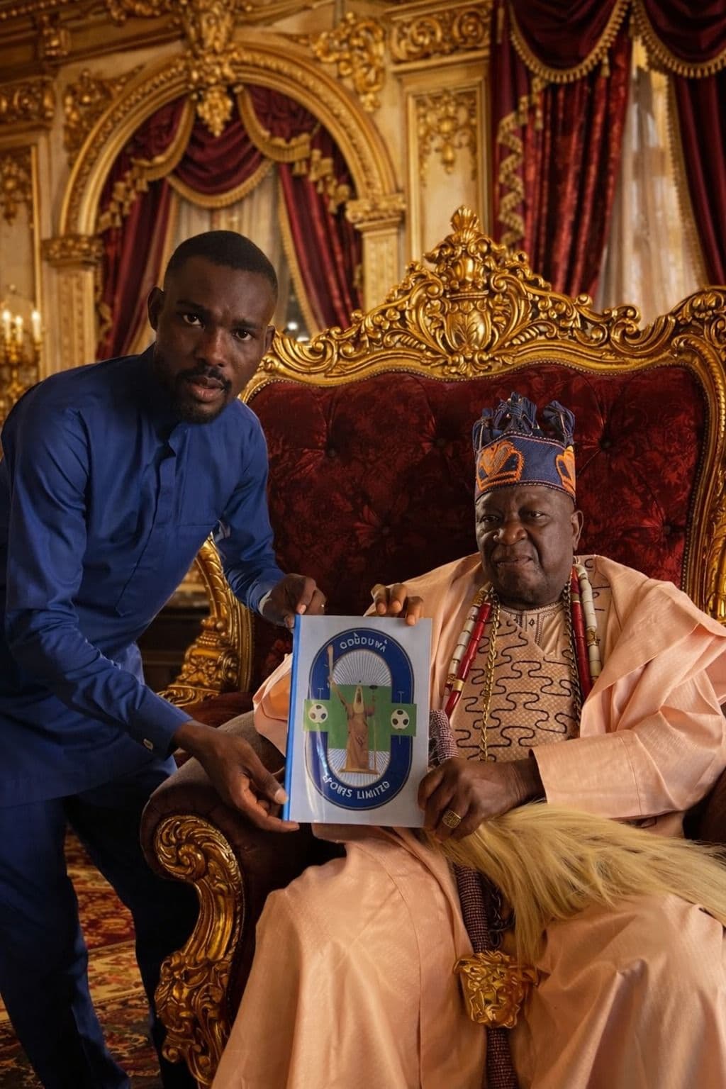 Royal Endorsement as Oba Jagunmolu of Shomolu Bariga Throws Weight Behind Oduduwa Football Tournament