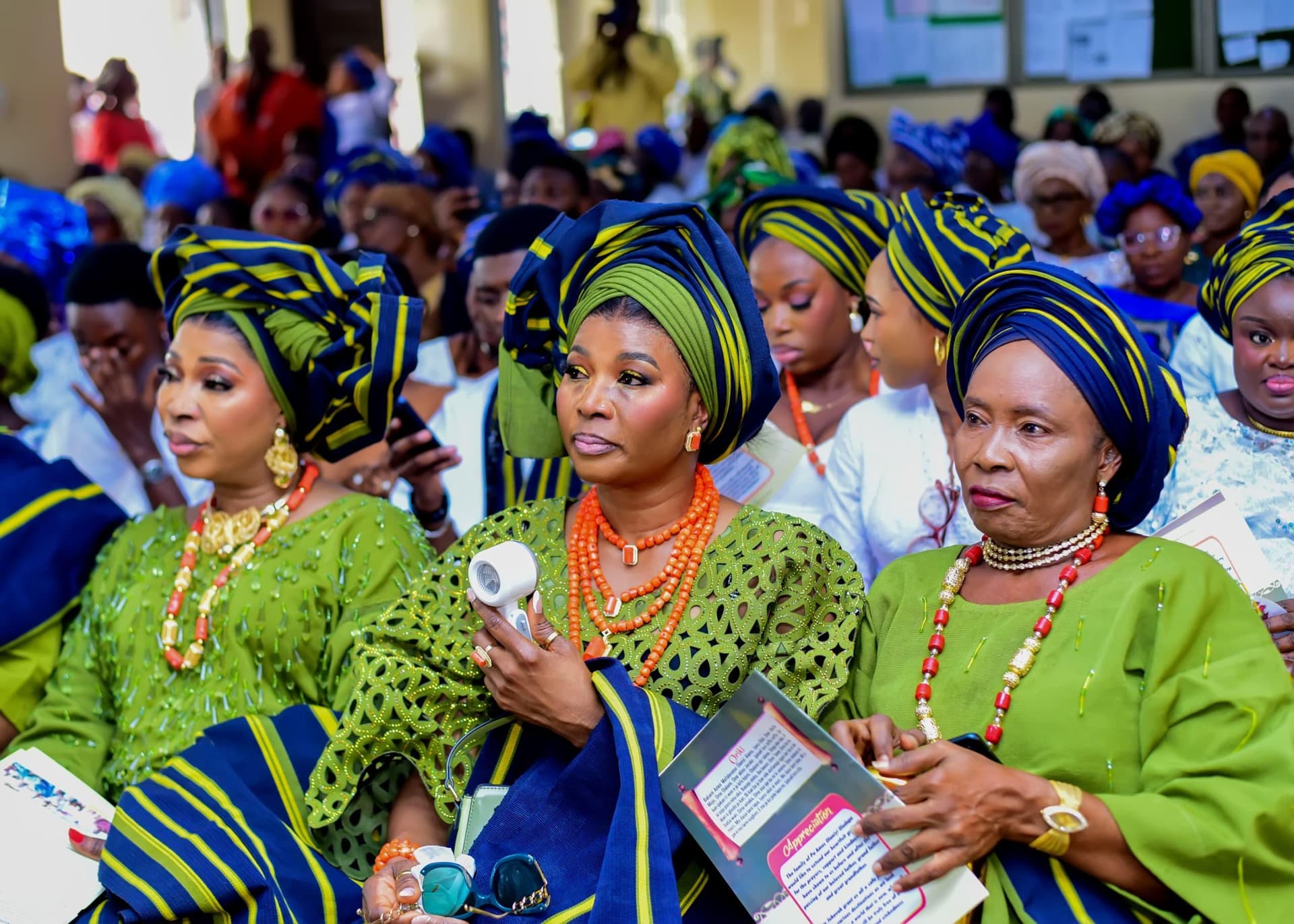 Fash-Lanso, Bimbo Oshin, Antar Laniyan, Other Stars Step Out as Bukky Amos-Bello Buries Father in Ibadan